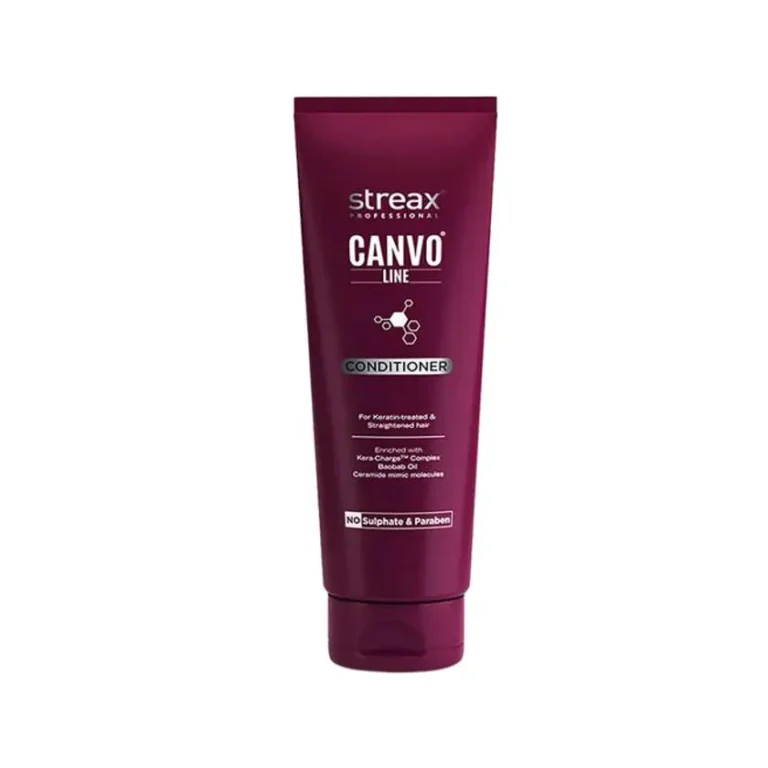 Streax Professional Canvo Line Conditioner For Keratin Treated And Straightened Hair