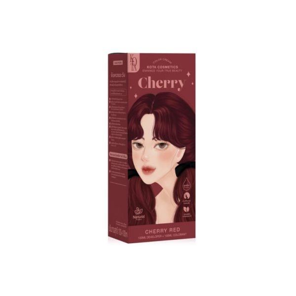 Kota Cosmetics Cherry Hair Color - Cherry Red 100Ml