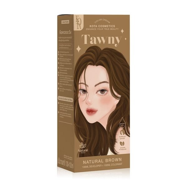 Kota Cosmetics Tawny Hair Color - Natural Brown