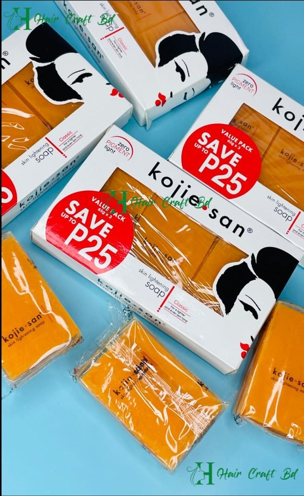 Kojie san skin lightening soap 65gm x3