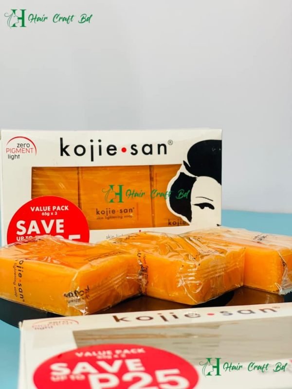 Kojie san skin lightening soap 65gm x3
