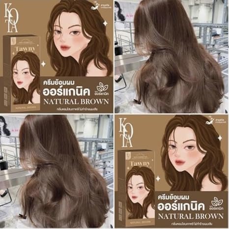 Kota Cosmetics Tawny Hair Color - Natural Brown