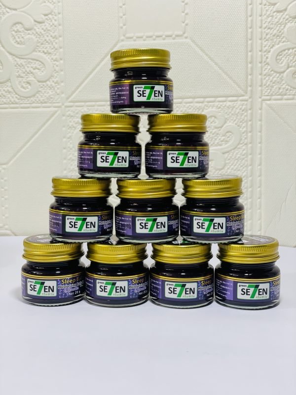 Green Seven Sleeping Balm Moisturizing Herb Massage Lavender 20gm