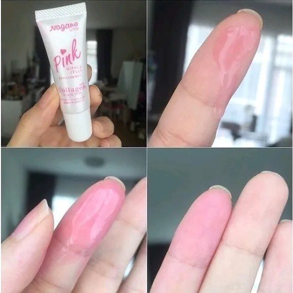 NAGANO PINK Jelly Lips Vitamin E Collagen Whitening Tint 10g