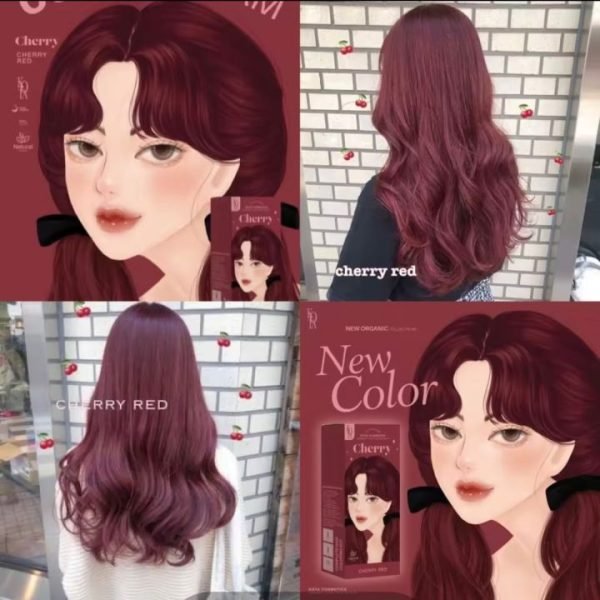 Kota Cosmetics Cherry Hair Color - Cherry Red 100Ml