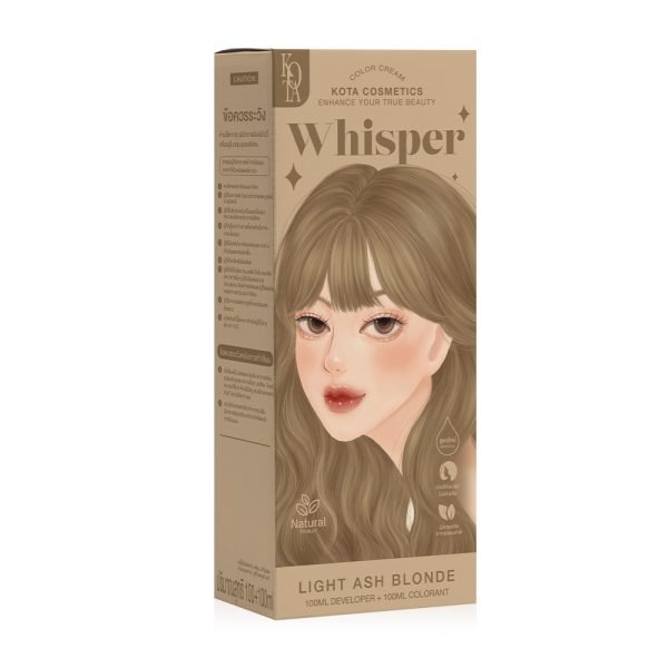 Kota Cosmetics Whisper Hair Color - Light Ash Blonde