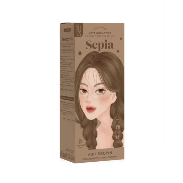 Kota Cosmetics Hair Color Cream - Sepia