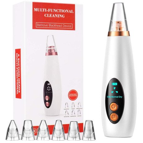 White Multi Functional Cleaning Blackheads Remover, For Personal, Normal Skin