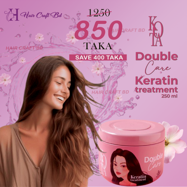 Kota Double Care Keratin Treatment Hair Mask 250ml