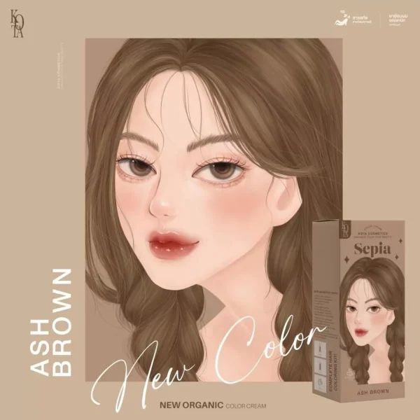 Kota Cosmetics Hair Color Cream - Sepia