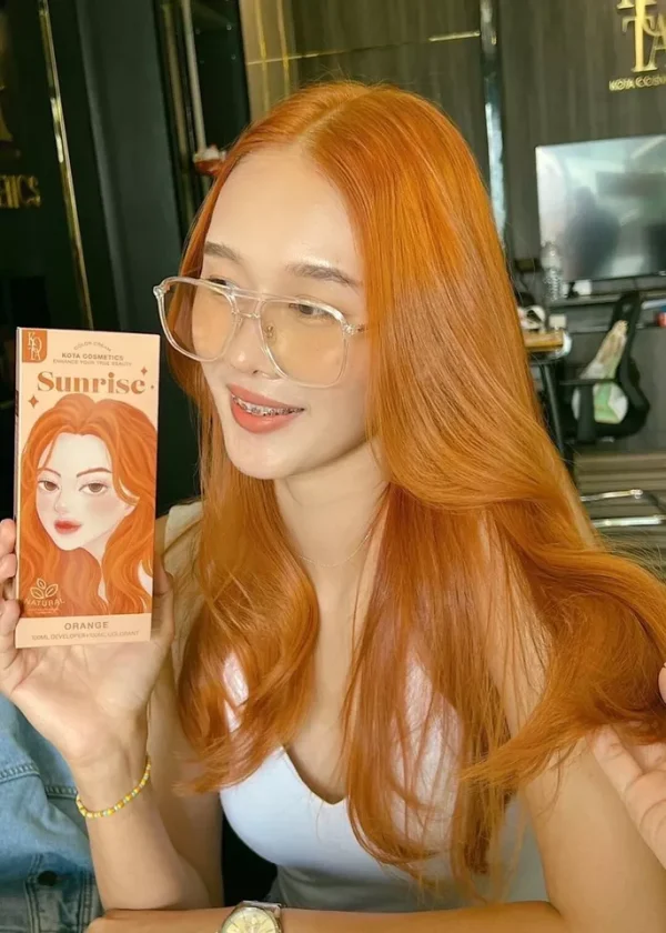 Kota Cosmetics Hair Color Cream Sunrise - Orange