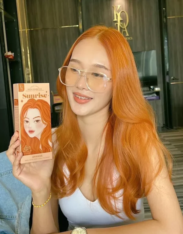 Kota Cosmetics Hair Color Cream Sunrise - Orange
