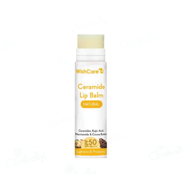WishCare Natural SPF50 PA+++ Ceramide Lip Balm 5g