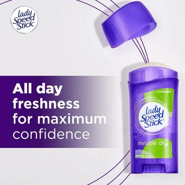 Lady Speed Stick Invisible Dry Anti perspirant Deodorant Powder Fresh 39.6g