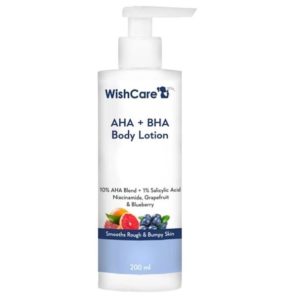 WishCare 10% AHA + 1% BHA Body Lotion Glycolic Body Lotion-200ml