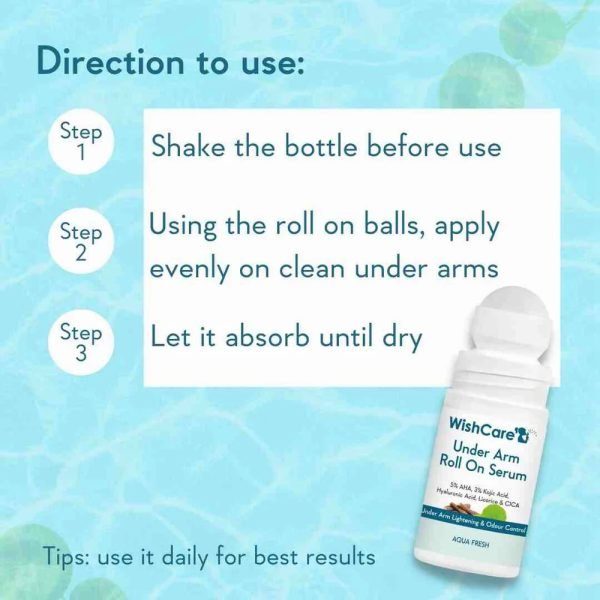 WishCare Under Arm Roll On Serum 50ml