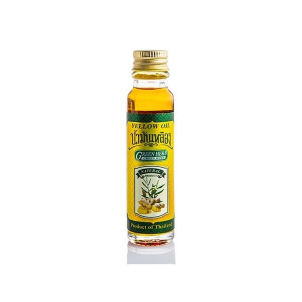 61evMseNvGL Green Herb Yellow Medicated Oil 24cc