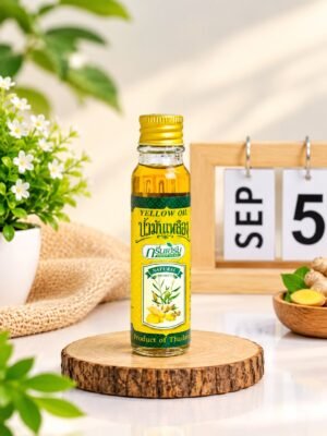 Green Herb Yellow Medicated Oil 24cc