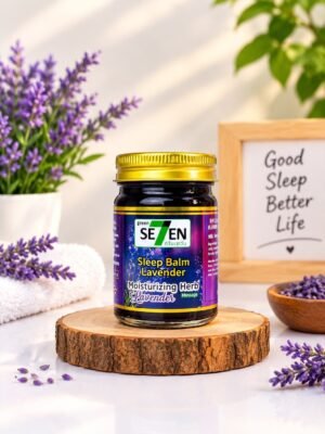 Green Seven Sleeping Balm Moisturizing Herb Massage Lavender 50gm