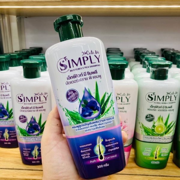 XCUTEME - Simply Butterfly Pea Shampoo (300gm)