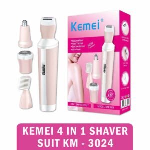 Kemei Km-3024 4 In 1 Shaver Suit