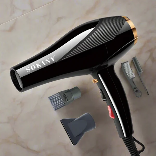 4-min_002c4d05-9523-486e-be30-3e55d2cd0c26_x632 SOKANY SK‑2214 Professional Hair Dryer – 2600 W • 2 Heat/Speeds