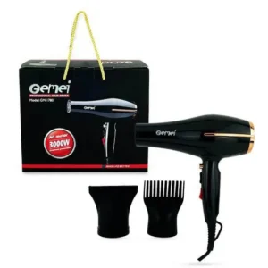 Gemei GM-1780, Professional Hair Dryer 3000 Watt With AC Motor