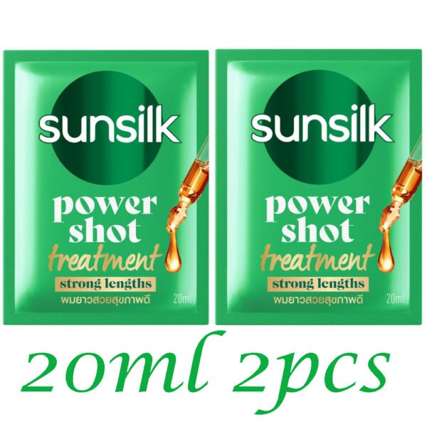 Sunsilk Treatment Power Shot Strong Lengths 20ml *2pcs