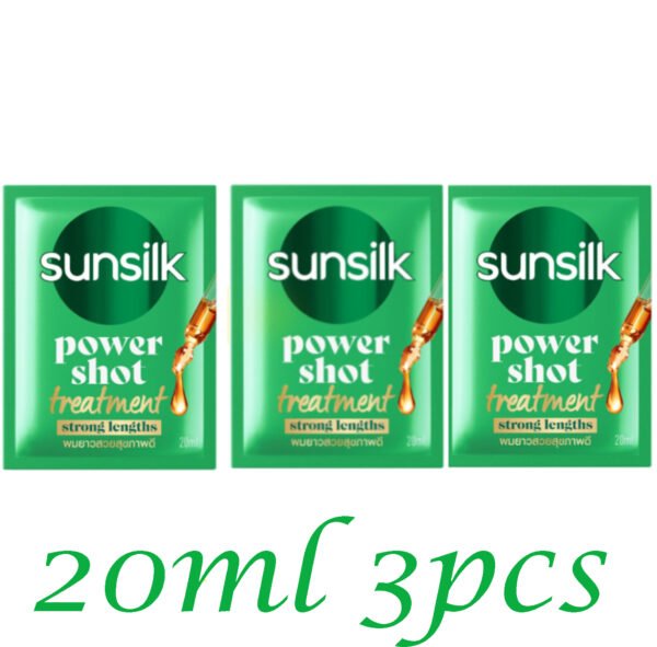 Sunsilk Treatment Power Shot Strong Lengths 20ml *3pcs