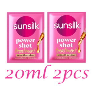 Sunsilk Power Shot Treatment Smooth Revival Hair Mask 20m *2pcs