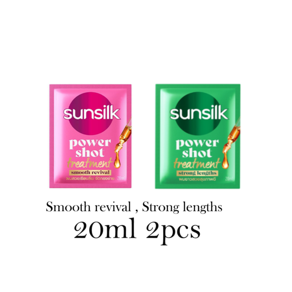 Sunsilk Power Shot Treatment 20ml Sachet –Smooth revival,Strong lengths