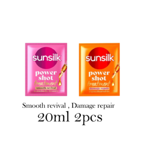 Sunsilk Power Shot Treatment Smooth revival & Damage Repair Sachet –20ml*2pcs