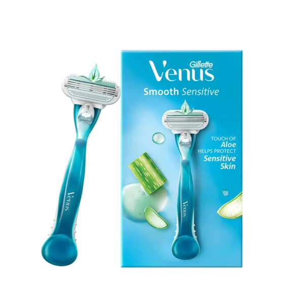 Venus Hair Removal Razor for Women with Aloe Vera - Single Piece Razor