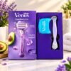 Venus Comfortglide Hair Removal Razor for Women with Avocado Oils & Freesia Scent 1 Pcs