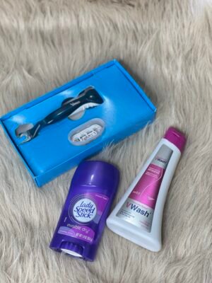 Feminine care combo venus rezor &Vwash And Lady Speed Stick Shower  Fresh Deodorants 39.6 gm