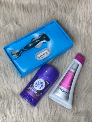 Feminine care combo venus rezor &Vwash And Lady Speed Stick Wild freesia Deodorants 39.6 gm