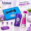 Feminine care combo venus rezor &Vwash And Lady Speed Stick Wild freesia Deodorants 39.6 gm