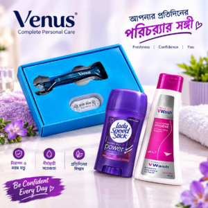 cbee2914-f443-40c5-a548-7ddeb7c76bee Feminine care combo venus rezor &Vwash And Lady Speed Stick Wild freesia Deodorants 39.6 gm