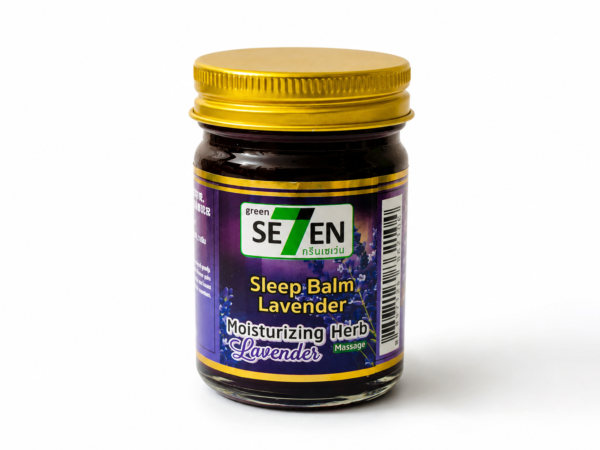 Green Seven Sleeping Balm Moisturizing Herb Massage Lavender 50gm