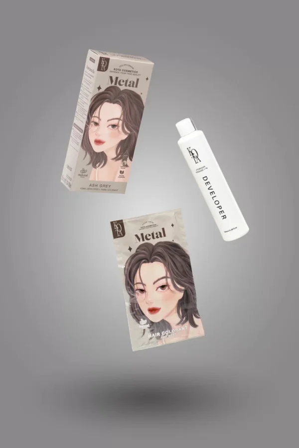 Kota Cosmetics Metal Hair Color - Ash Grey