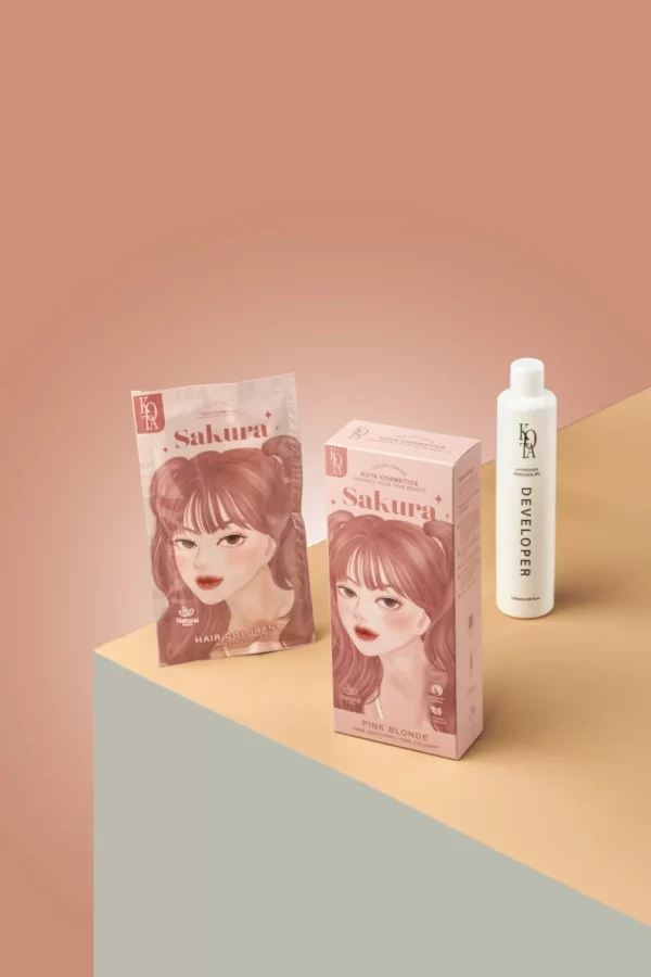 Kota Cosmetics Sakura Hair Color - Pink Blonde