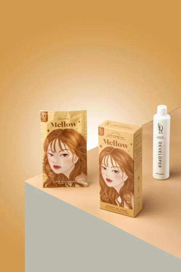 Kota Cosmetics Hair Color Cream Mellow - Honey Blonde