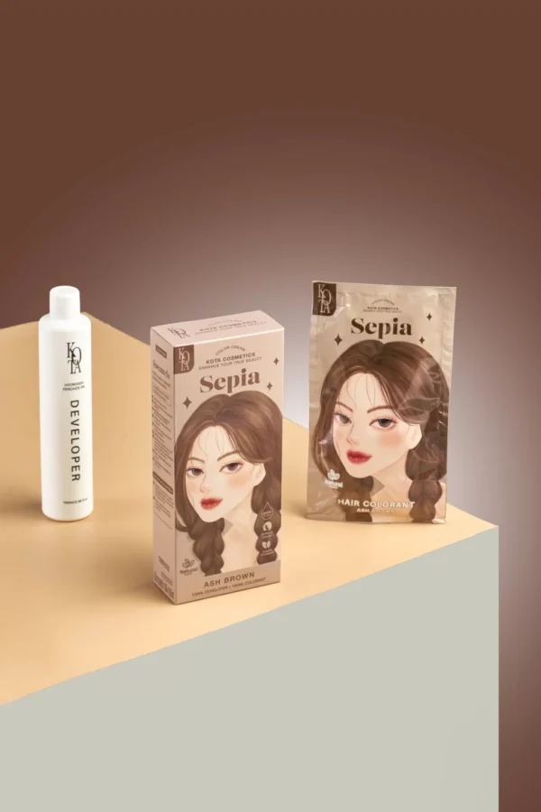 Kota Cosmetics Hair Color Cream - Sepia