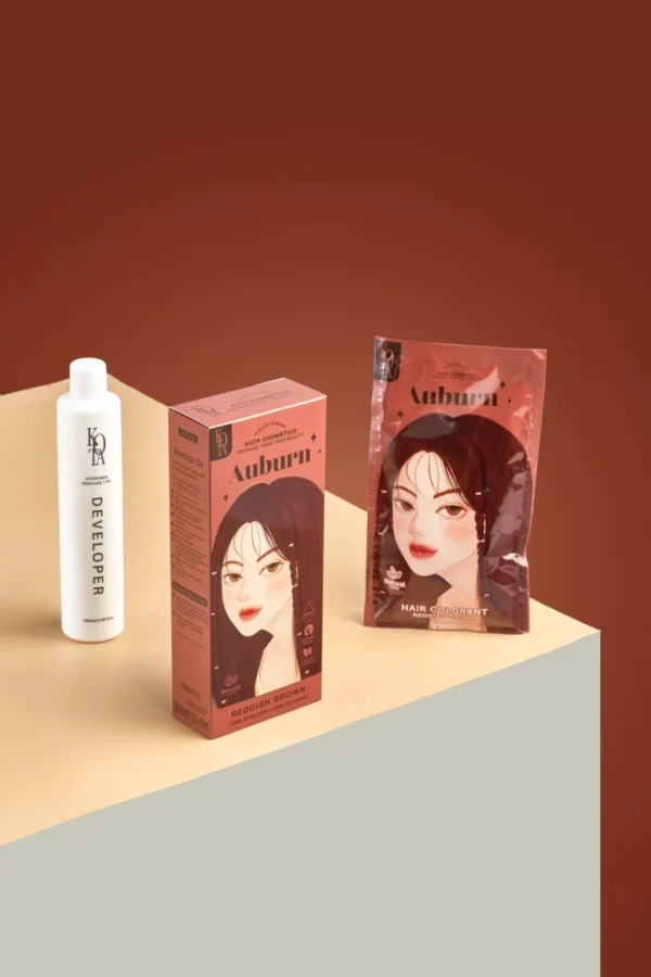 Kota Color Cream Hair Color (reddish brown)-100ml
