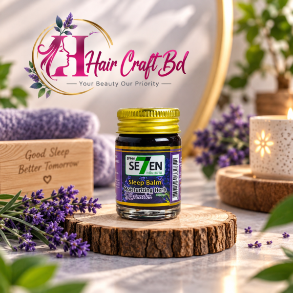 Green Seven Sleeping Balm Moisturizing Herb Massage Lavender 15gm