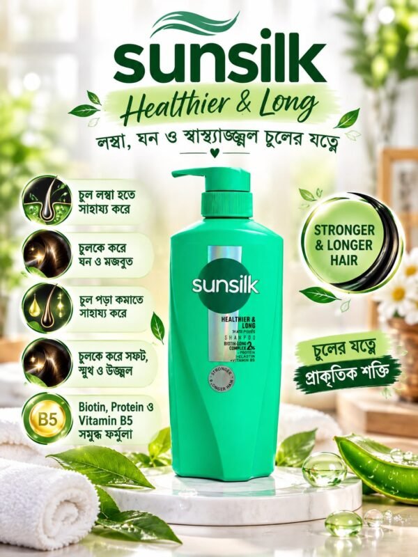 Sunsilk Healthier & Long Shampoo 325ml Thailand