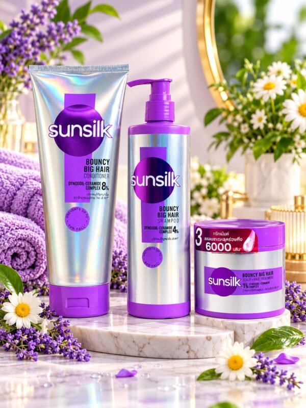 WhatsApp Image 2026-09-27 at 4 Sunsilk Bouncy Big Hair Set — Shampoo, Conditioner ও Scalp & Hair Treatment