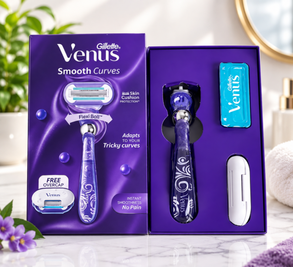 b55dad0b-5f6b-44bd-9e97-5f0572b9e9e7 Gillette venus smooth curves swirl cartridge women's razor