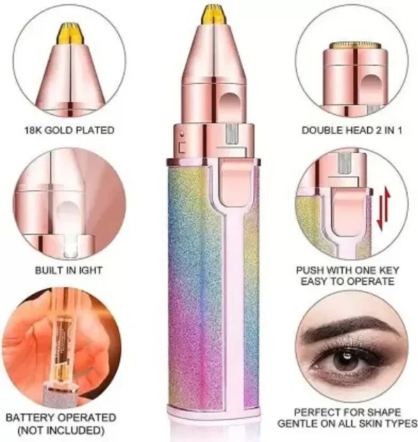 na-blawless-eyebrow-trimmer-2-in-1-hx-203a-b-shaver-for-ladies-original-imagz54j9qsmaug3 Blawless Rechargeable 2in1 Eyebrow & Face Trimmer