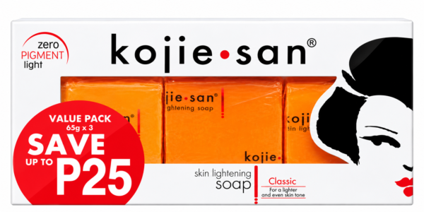 Kojie san skin lightening soap 65gm x3